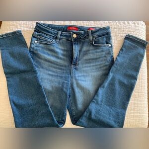 Guess Women's Dark Blue High Rise Skinny Jeans 28 Waist
